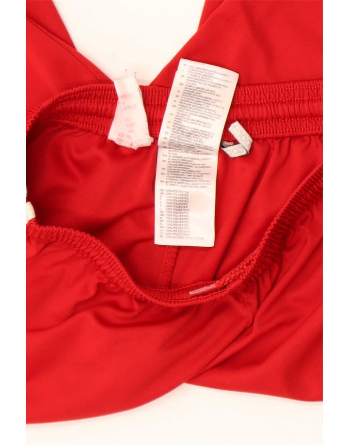 Adidas Mens Climacool Sport Shorts XS  Red Colourblock Polyester