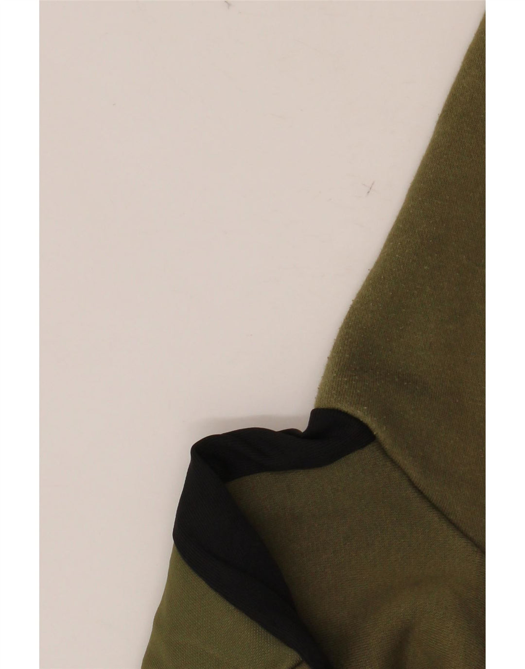 ADIDAS Mens Tracksuit Top Jacket XL Khaki Colourblock Cotton