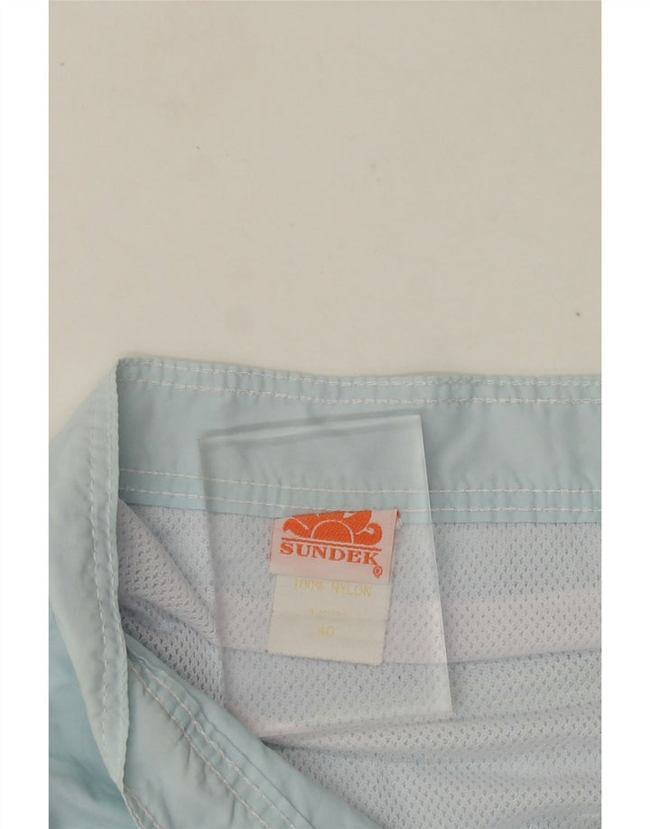 Sundek Mens Swimming Shorts XL  Blue Nylon