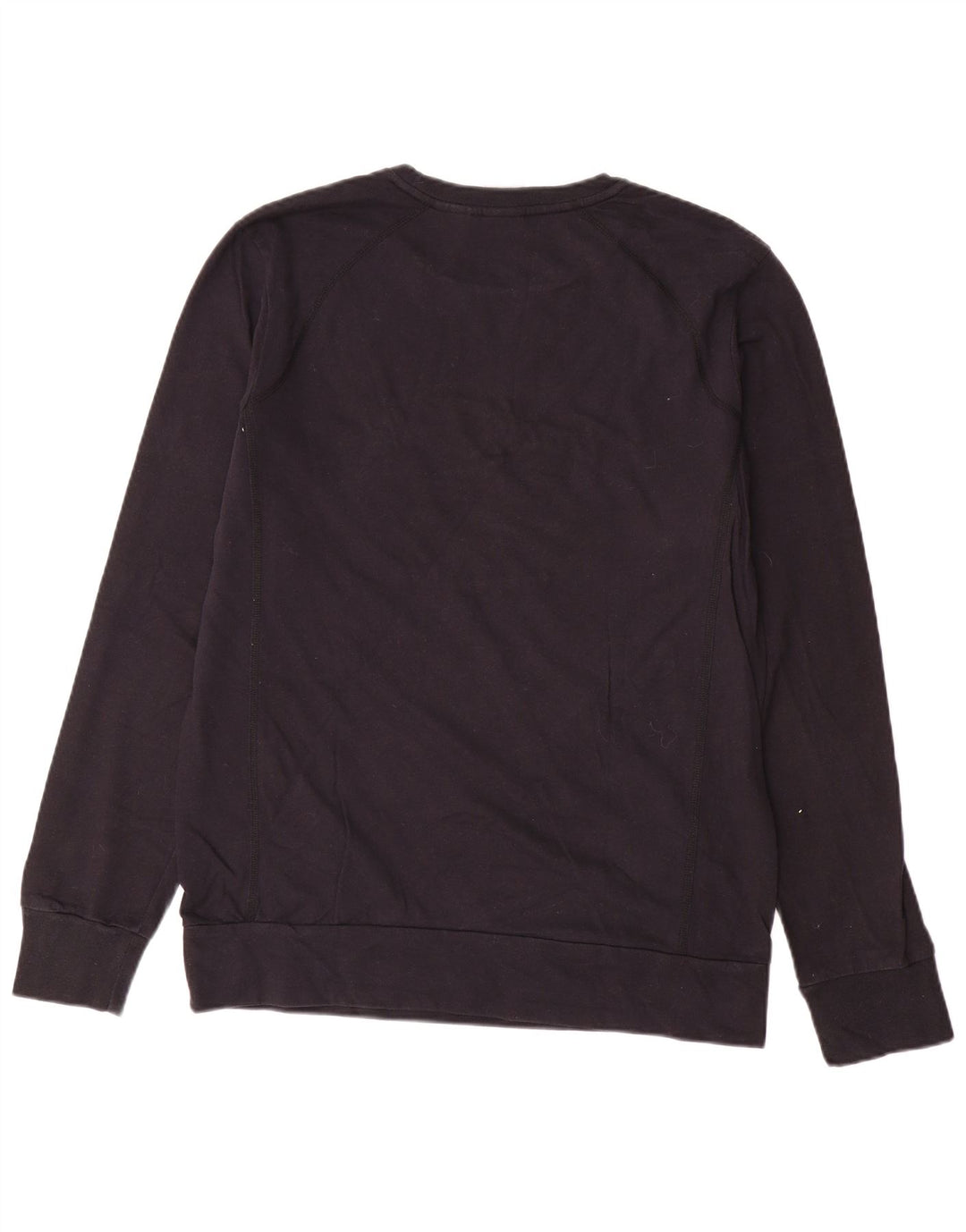 NIKE Mens Graphic Sweatshirt Jumper UK 42/44 Large Black Cotton