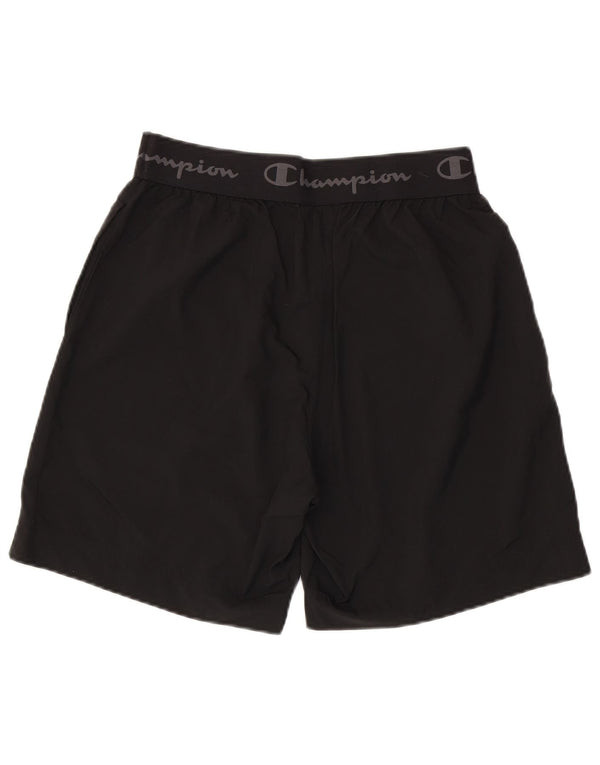 Champion Mens Graphic Sport Shorts Medium  Black Polyester