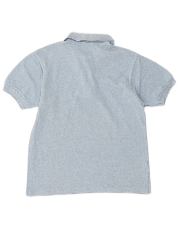 Lacoste Boys Polo Shirt 9-10 Years Blue Cotton