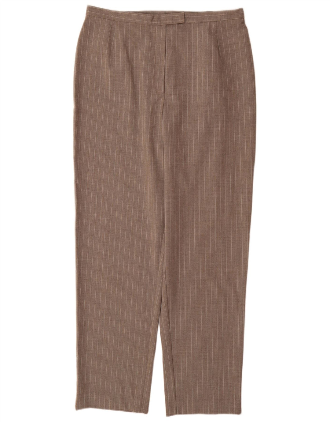 LAURA ASHLEY Womens High Waist Suit Trousers UK 16 Large W32 L31 Grey