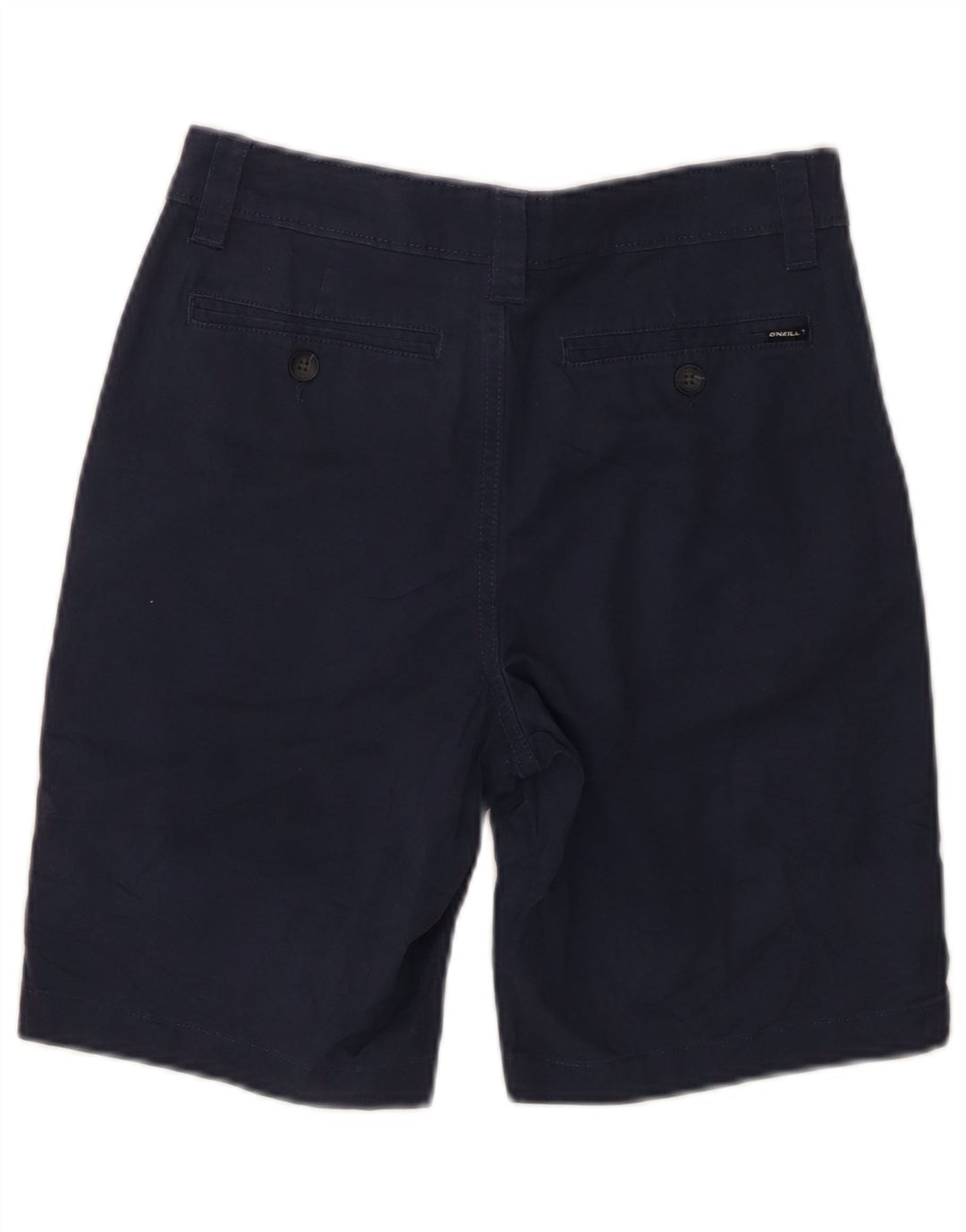 O'Neill Mens Chino Shorts W28 Small Navy Blue Cotton