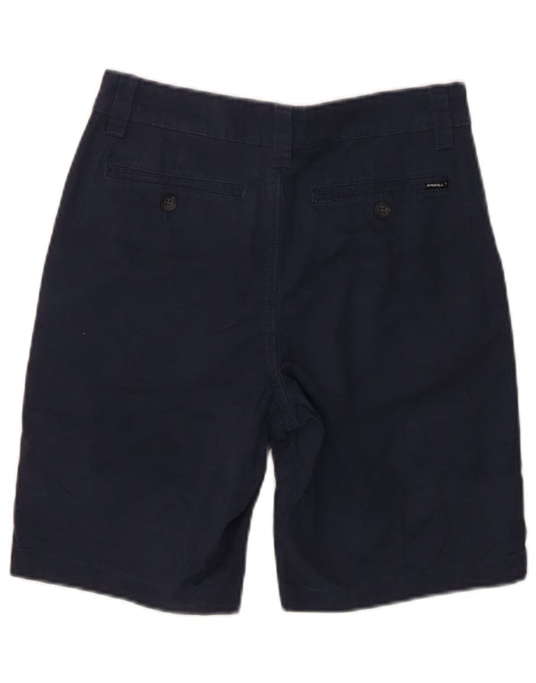 O'Neill Mens Chino Shorts W28 Small Navy Blue Cotton