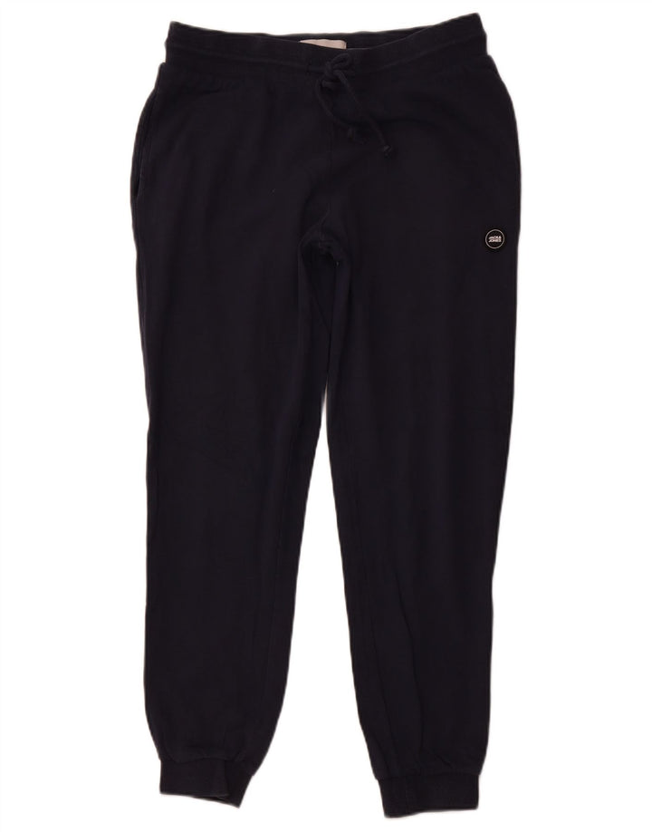 JACK & JONES Mens Tracksuit Trousers Joggers Small  Navy Blue Cotton