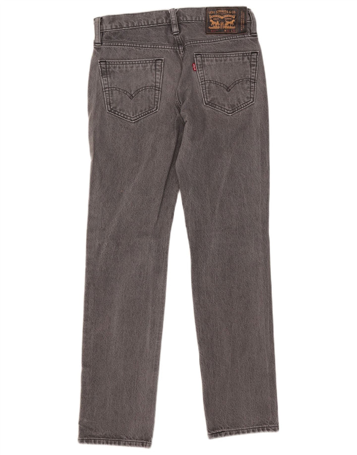 LEVI'S Mens 511 Slim Jeans W30 L32 Grey Cotton