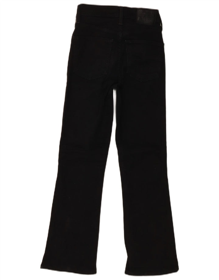 Levi's Womens Bootcut Jeans W23 L26 Black Cotton