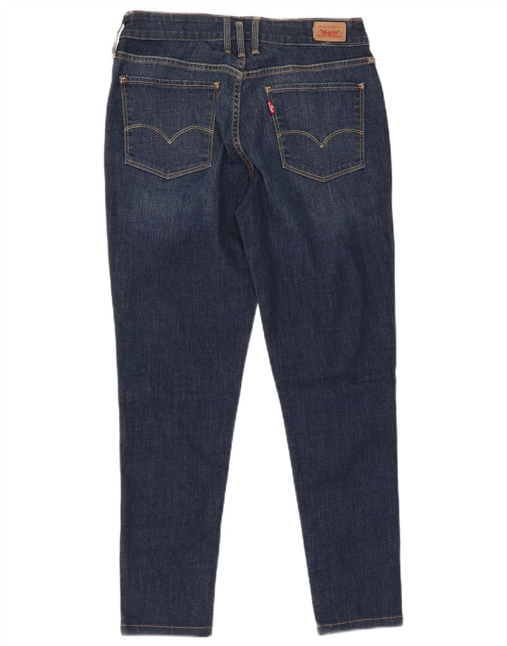 LEVI'S Womens Crop Legging Skinny Jeans W30 L26 Blue Cotton