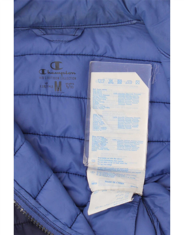 Champion Boys Padded Gilet 9-10 Years Medium Navy Blue Polyamide