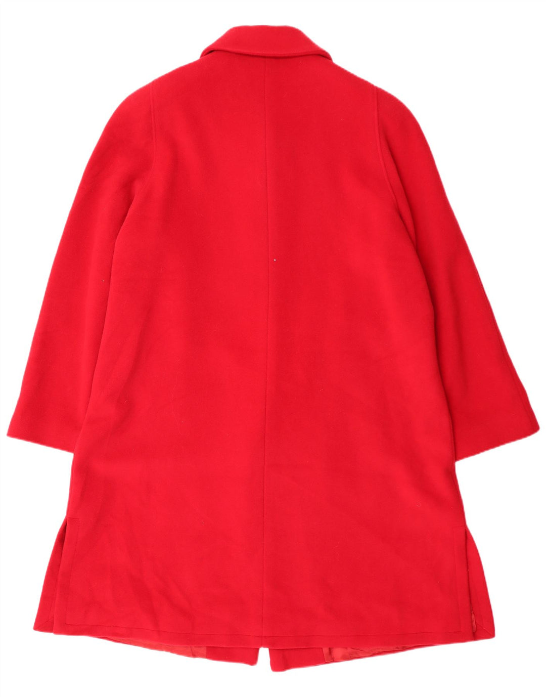 Vintage Womens Overcoat IT 44 Medium Red New Wool