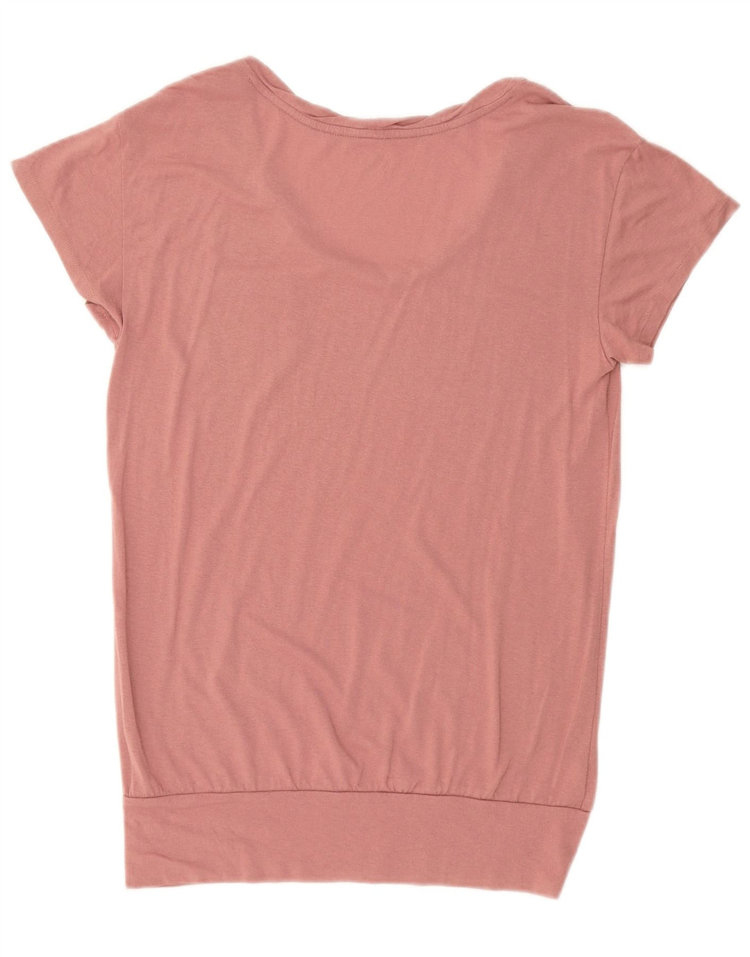LOFT Womens T-Shirt Top UK 10 Small Pink Rayon