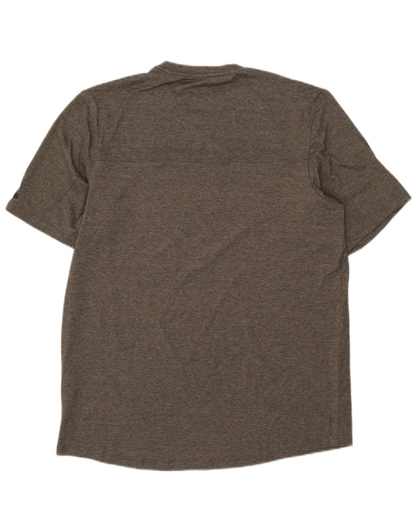 Adidas Mens Aeroready T-Shirt Top Large Grey Polyester