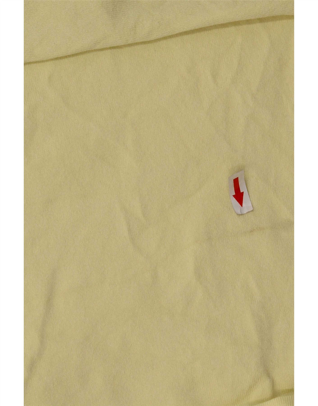 Zara Womens Off Shoulder Top UK 16 Large Yellow Viscose