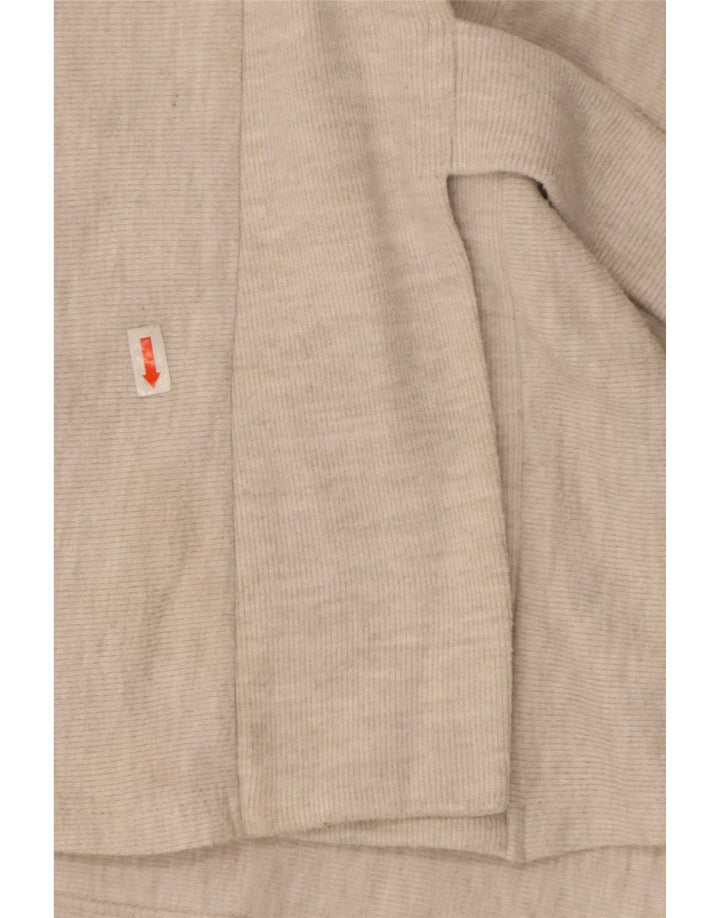 Phase Eight Womens Wrap Cardigan Sweater UK 10 Small Beige Polyester