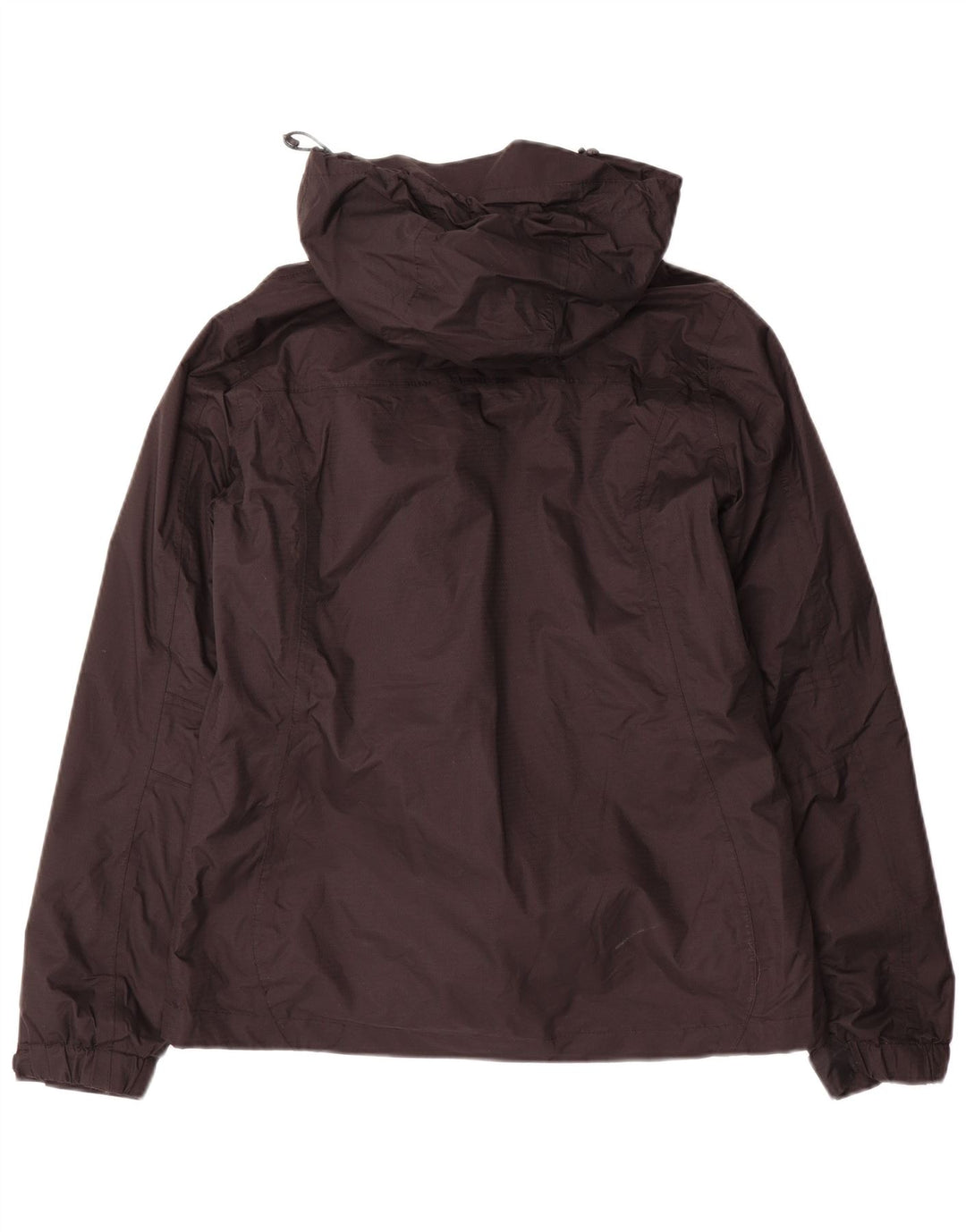 Mountain Warehouse Womens Hooded Rain Jacket UK 10 Small Black Nylon
