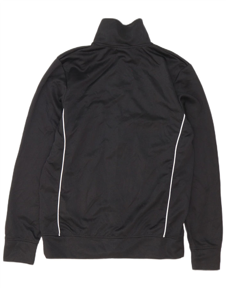 Jack & Jones Mens Tracksuit Top Jacket Medium Black Polyester