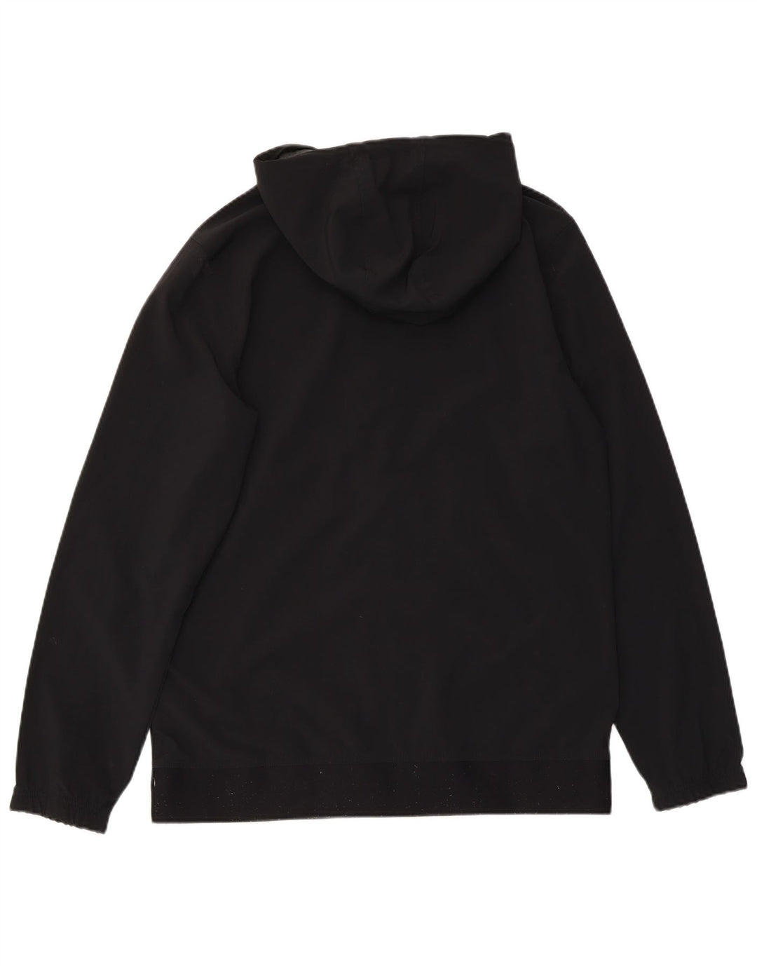 UNDER ARMOUR Mens Hooded Tracksuit Top Jacket Medium Black Colourblock