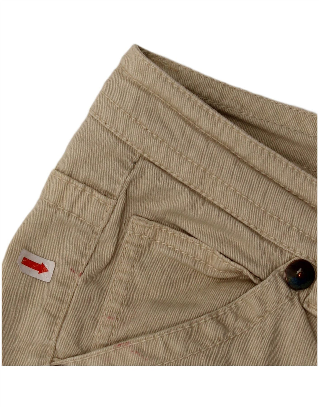 Marlboro Classics Womens Capri Jeans W32 L18 Beige