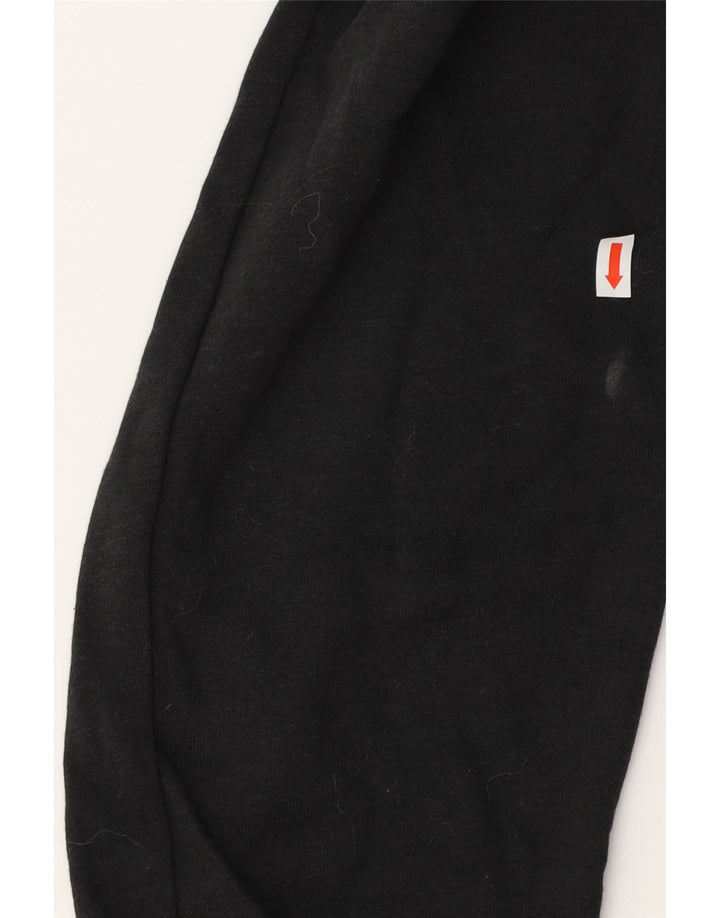 ADIDAS Womens Graphic Tracksuit Trousers Joggers UK 8/10 Small Black