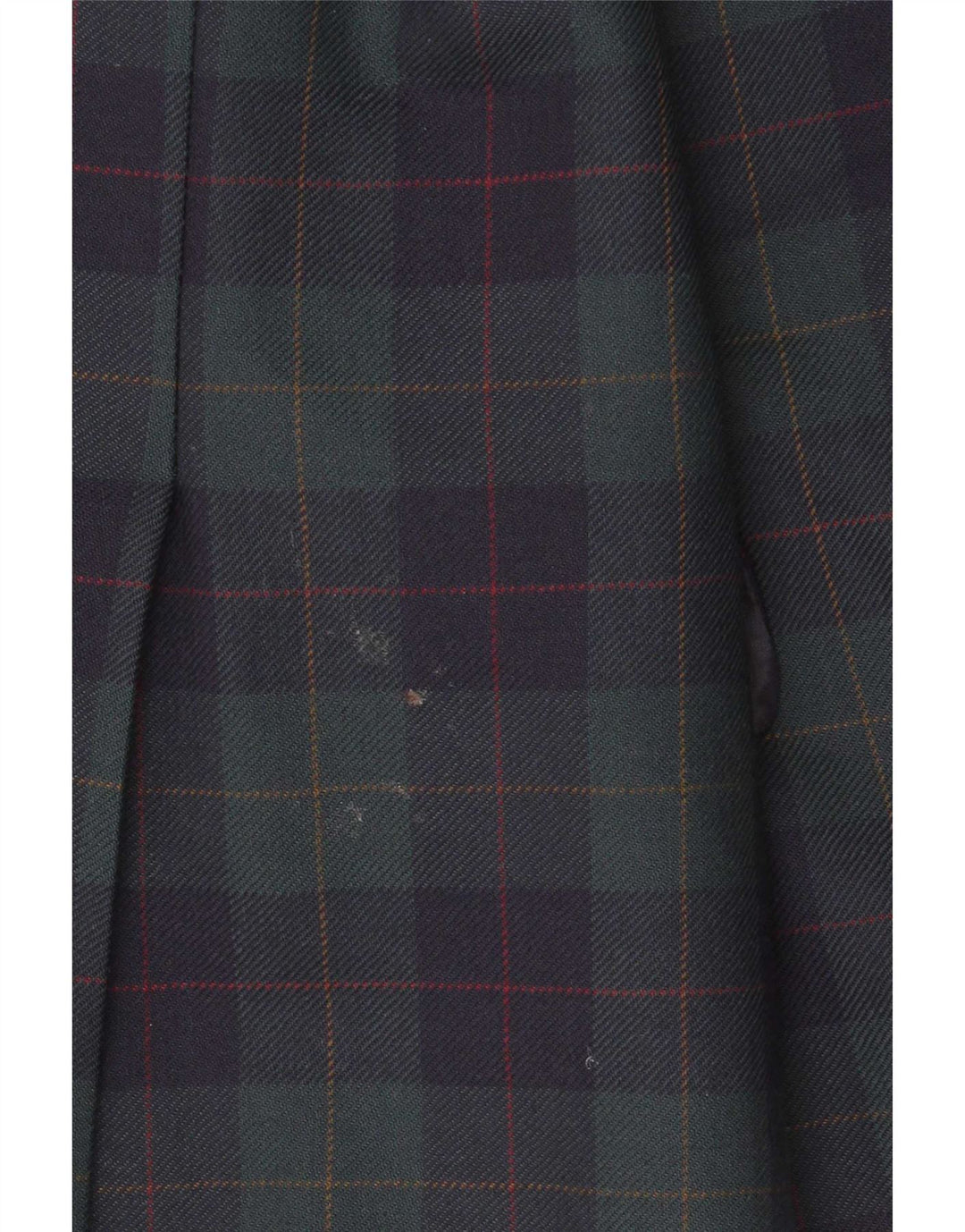 Baumler Mens Double Breasted Blazer Jacket UK 40 Large Green Check