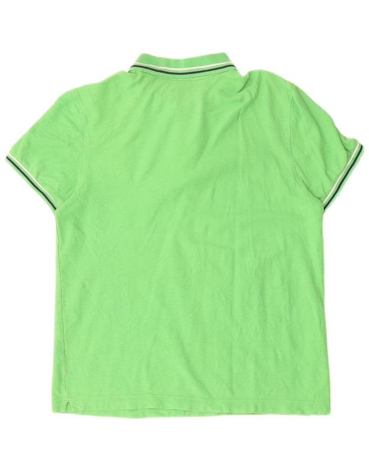 LOTTO Mens Polo Shirt Medium Green