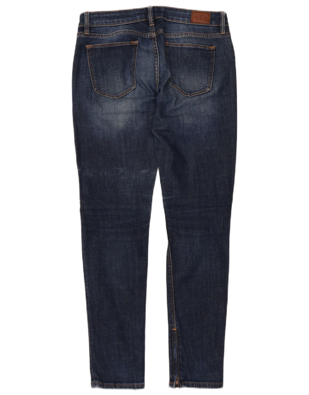 GUESS Womens Beverly Skinny Jeans W27 L29 Blue Cotton