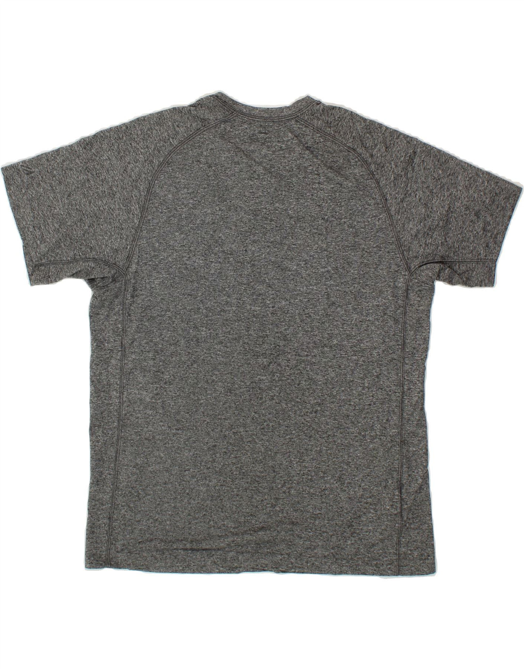 EDDIE BAUER Mens T-Shirt Top Medium Grey Polyester Vintage Eddie Bauer and Second-Hand Eddie Bauer from Messina Hembry 