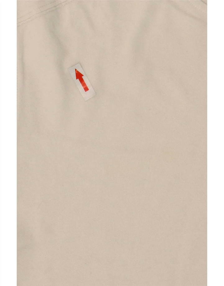 Reebok Mens T-Shirt Top Medium White Cotton