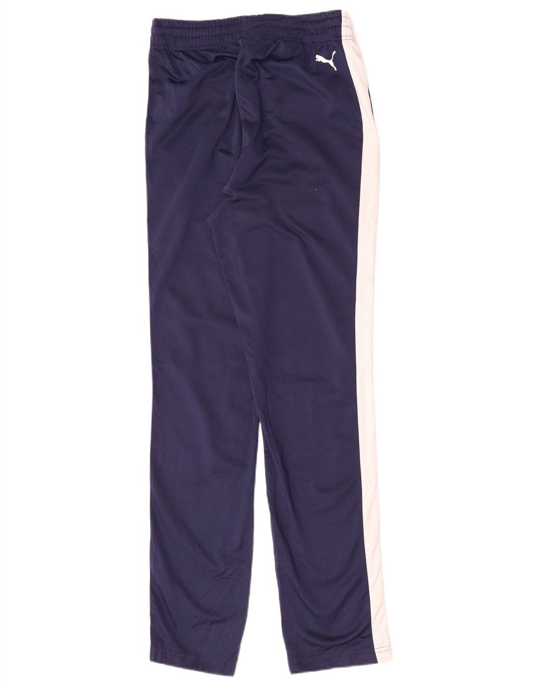 Puma Mens Tracksuit Trousers Small  Navy Blue Colourblock