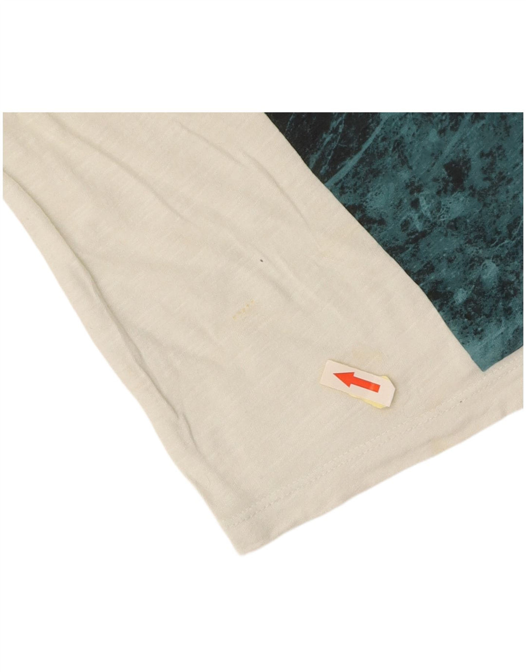 CALVIN KLEIN JEANS Womens Oversized Graphic T-Shirt Top UK 6 XS White