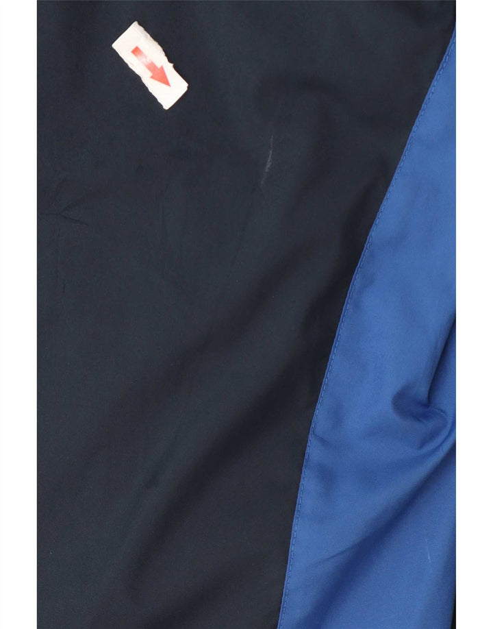 Fila Womens Tracksuit Top Jacket IT 44 Medium Navy Blue Colourblock