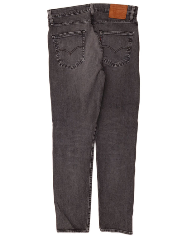 Levi's Mens 512 Slim Fit Tapered Jeans W34 L32 Grey Cotton