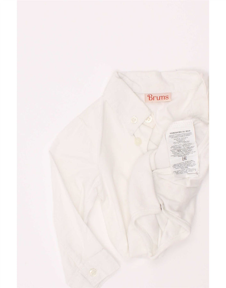 Brums Baby Boys Shirt 6-9 Months White Cotton
