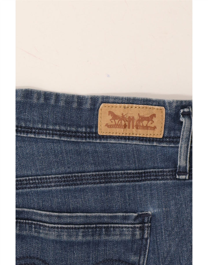 LEVI'S Womens Denim Shorts W31 Medium Navy Blue Vintage Levi's and Second-Hand Levi's from Messina Hembry 