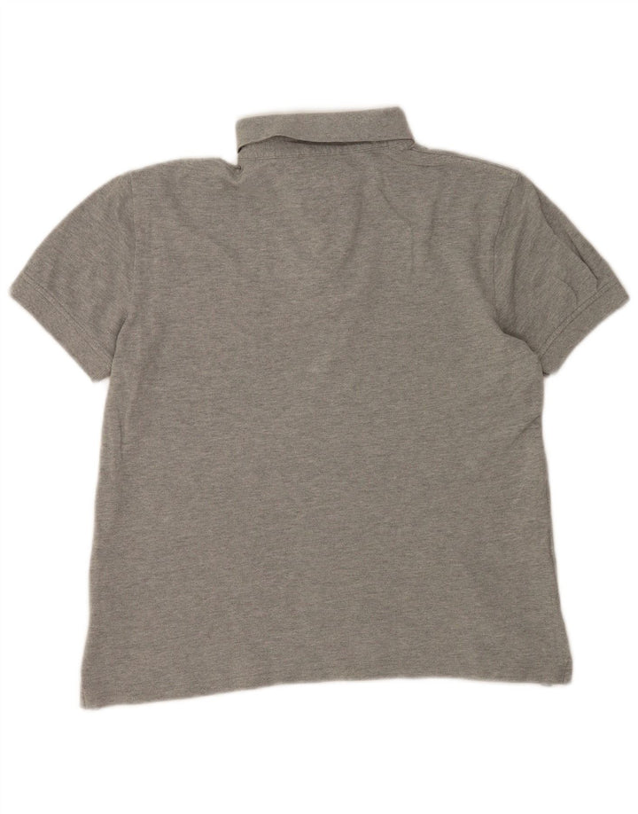 Tommy Hilfiger Mens Polo Shirt Medium Grey Cotton