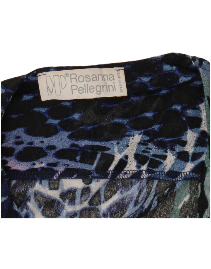 ROSANNA PELLEGRINI Womens Shirt Blouse UK 14 Medium Multicoloured