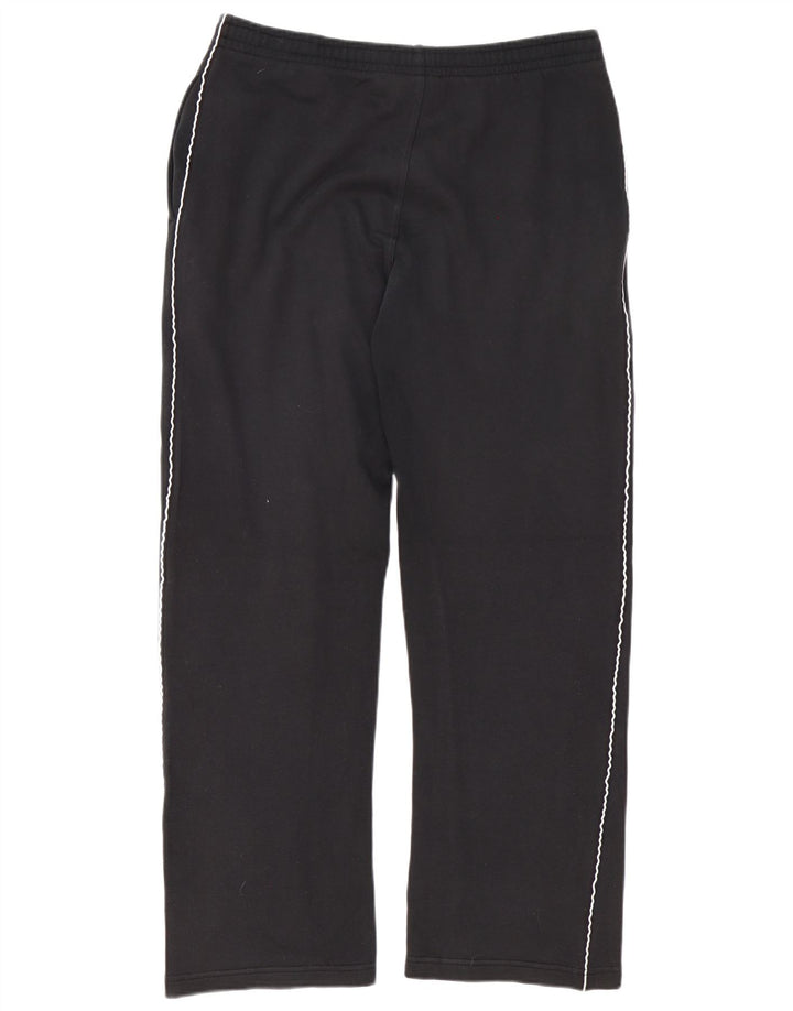 Reebok Mens Tracksuit Trousers Medium  Black Cotton