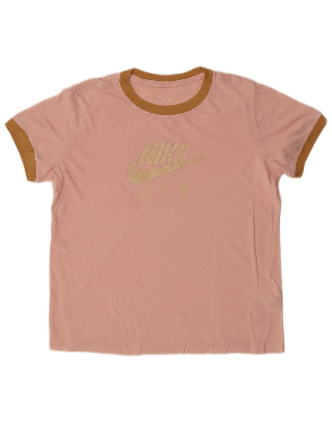 NIKE Girls Graphic T-Shirt Top 13-14 Years XL Pink Cotton