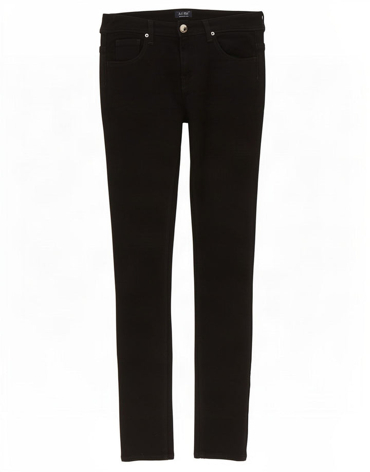 Armani Womens Skinny Jeans W26 L31 Black Polyester