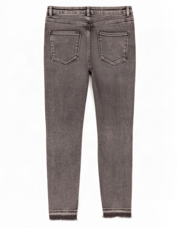 Zara Womens High Rise Skinny Jeans EU 40 Medium W30 L26 Grey