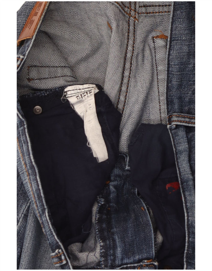 RIFLE Mens Straight Jeans W34 L33 Blue Cotton Vintage Rifle and Second-Hand Rifle from Messina Hembry 