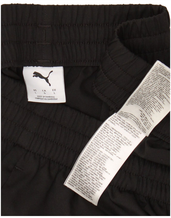Puma Mens Sport Shorts Large  Black Polyester