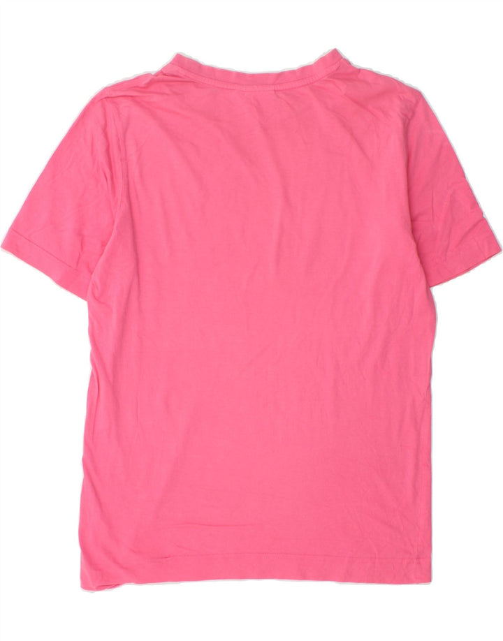 PUMA Mens Graphic T-Shirt Top Small Pink Vintage Puma and Second-Hand Puma from Messina Hembry 