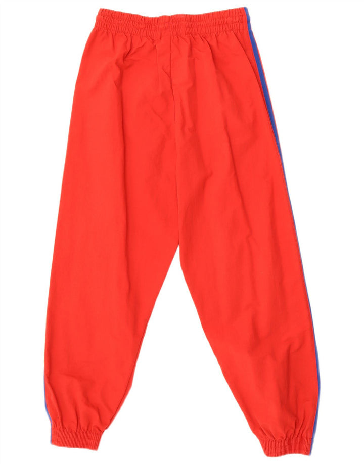 Adidas Womens Tracksuit Trousers Joggers UK 10 Small  Red Polyester