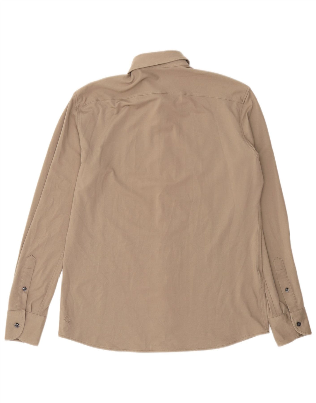 Boggi Mens Shirt Medium Grey Cotton