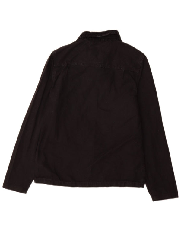 Vans Boys Drill Chore Coat 10-11 Years Medium Black Cotton