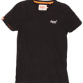Superdry Mens T-Shirt Top Small Black Cotton