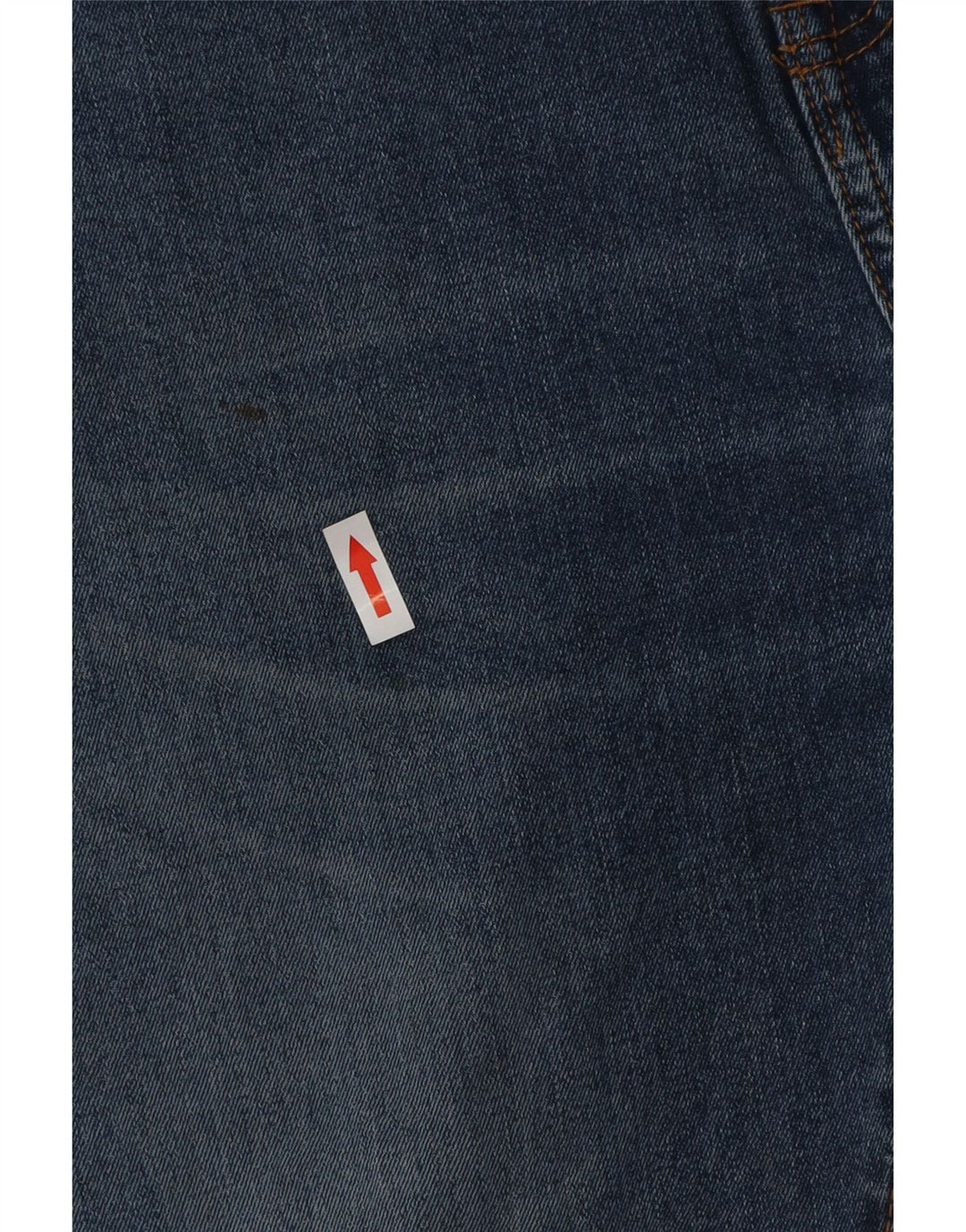 Zara Mens Regular Straight Jeans W34 L29 Blue Cotton