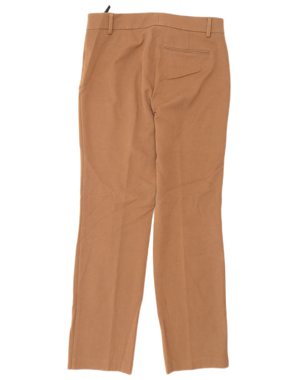 Marks & Spencer Womens Casual Trousers UK 8 Small W24 L29 Beige Classic